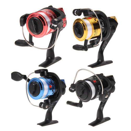 Multi-Color Aluminum Body Spinning Reel