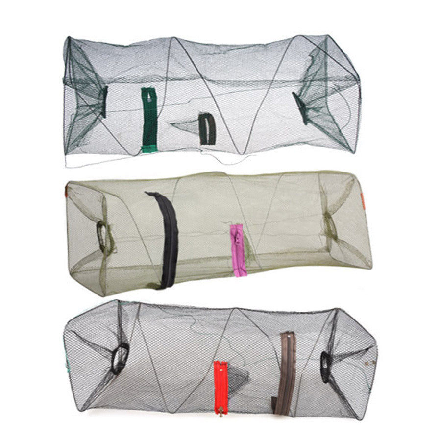 Hot Crab Foldable Fish Net Crawdad Shrimp Minnow