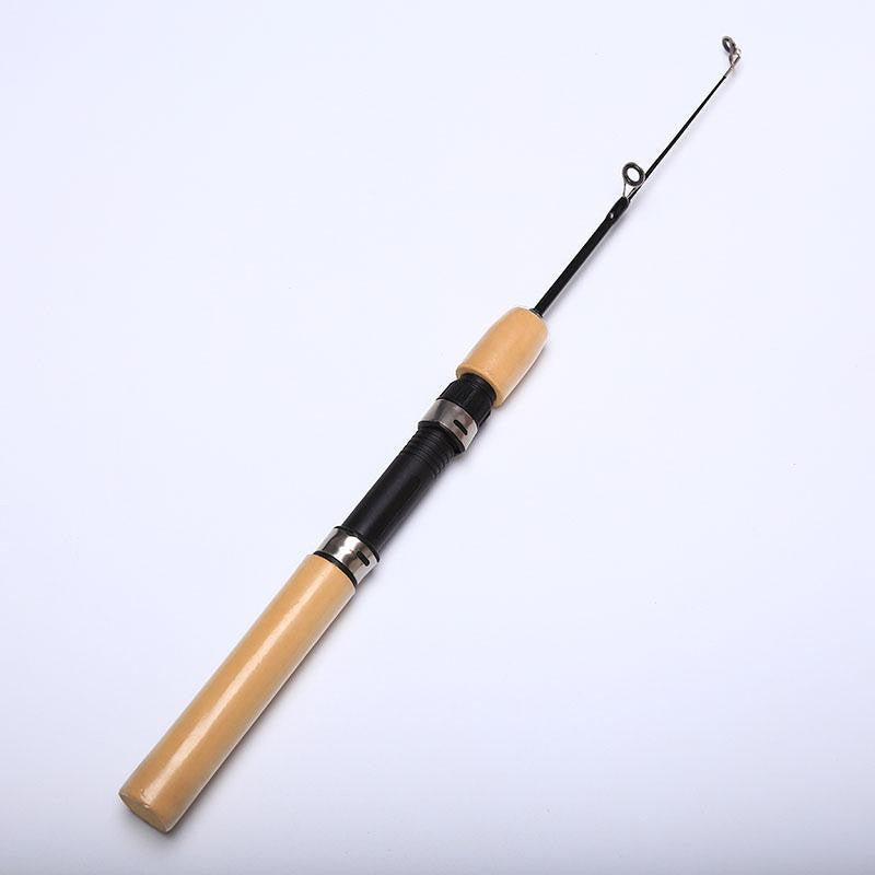 Winter Ice Fishing Rod Pen Valve Pole Lure Mini