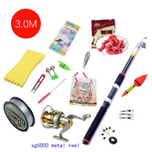 Accessories Portable Carbon Rod Combo Sea