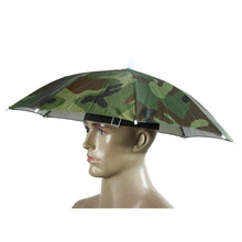 FE# Portable 55cm Umbrella Hat Sun Shade