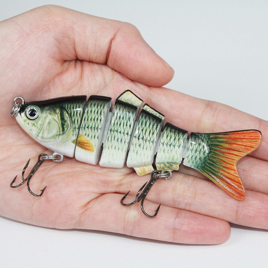 Fishing Wobbler Lifelike Fishing Lure 6 Segment