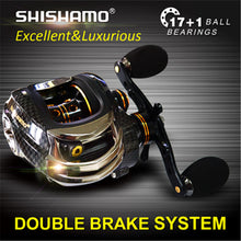 Double Brake Baitcasting Reel Fishing reel 18 BB 6.3:1