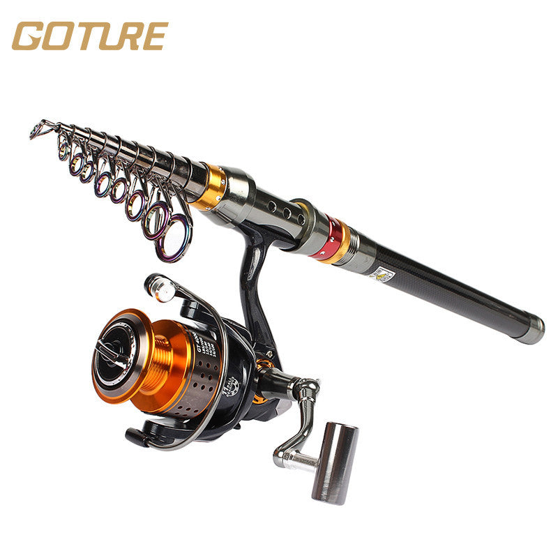 Goture Fishing Reel And Rod Set 2.7m 3.0m 3.6m