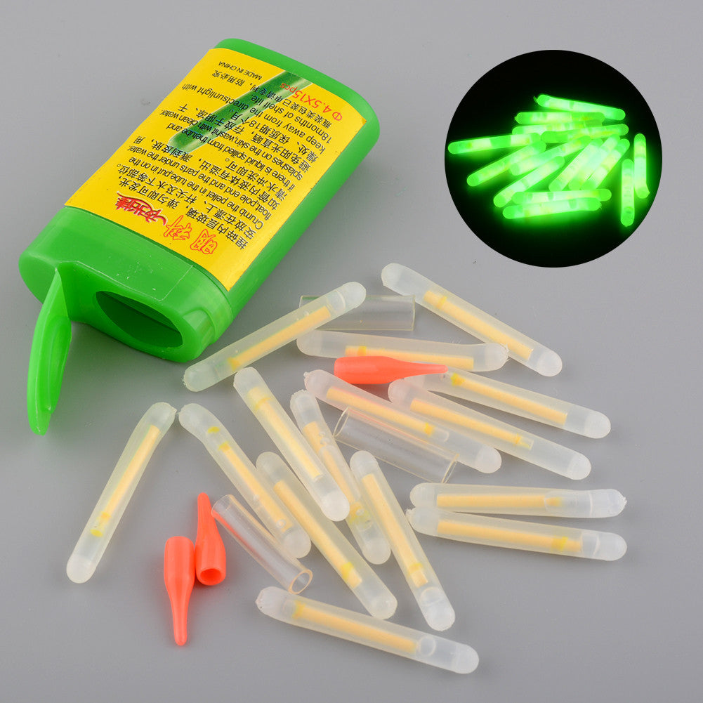 15Pcs 4.5x36mm Fishing Fluorescent Lightstick